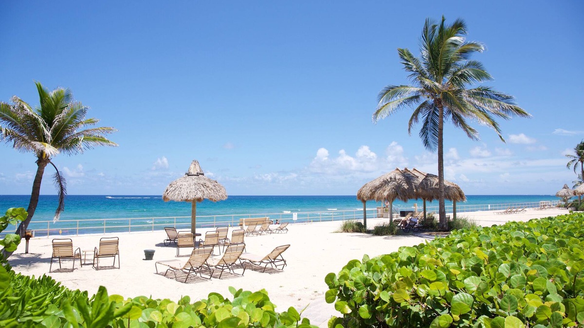 Hillsboro Beach Villa | Tropical Beach, Ocean Front Villa, Sea Turtle walks, Tiki Hut ,Free Parking