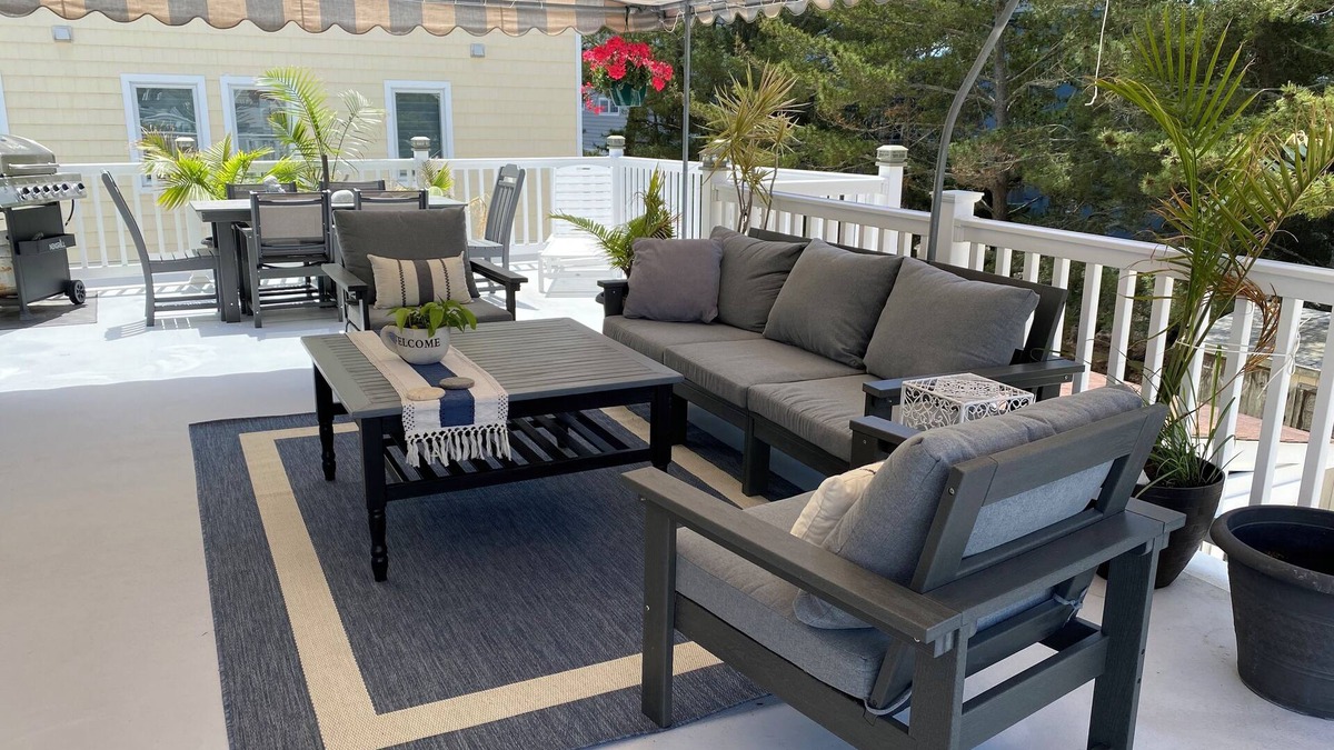 Holgate Condo | Tropical Feel-2nd floor, Huge Covered Furnished Deck-Quietest Area of Island