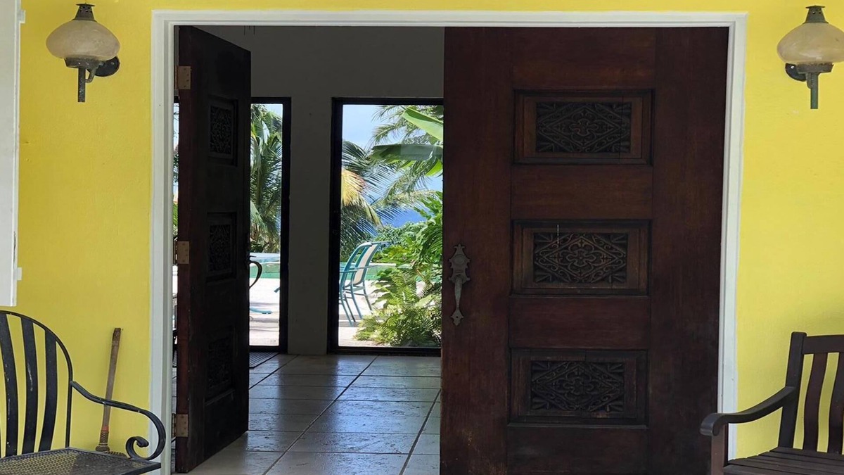 Estate La Vallee House | Tropical getaway with Ocean View and pool perfect for relaxing family retreats.