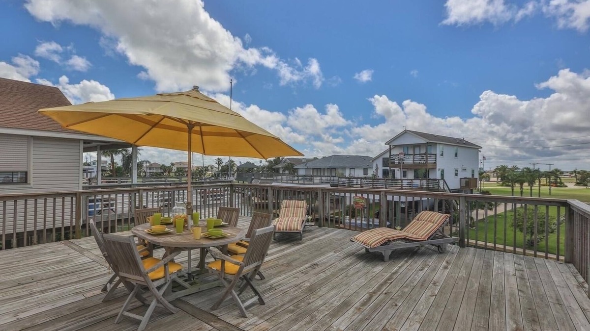 Galveston House | Tropical Oasis In Beautiful Galveston-Tiki Island by RedAwning
