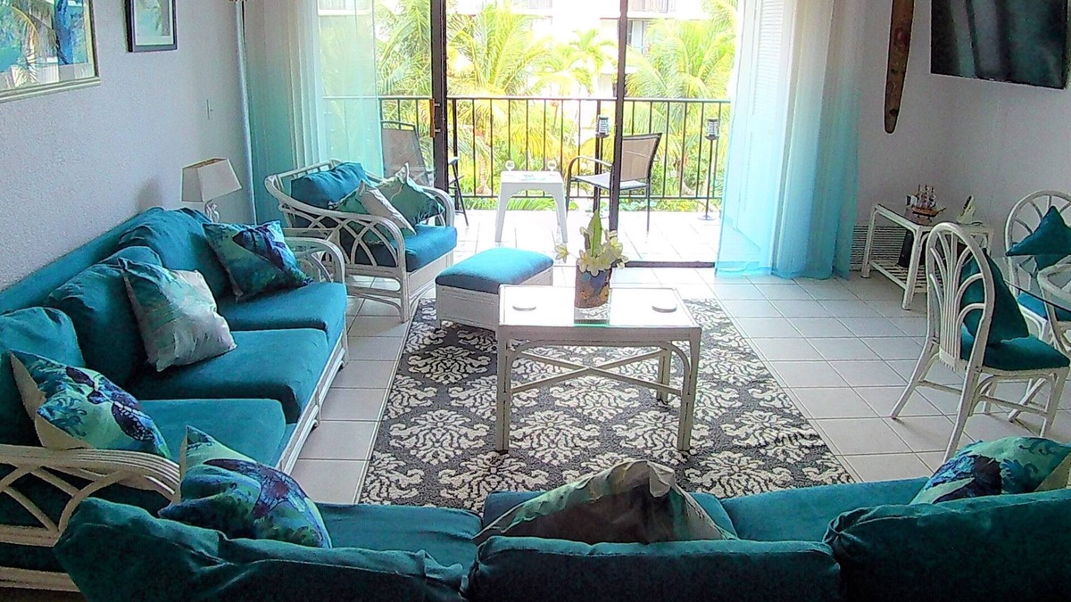 Williams Town Condo | Tropical Oasis: Ocean View ~ Pool & Bar ~ Family-Friendly