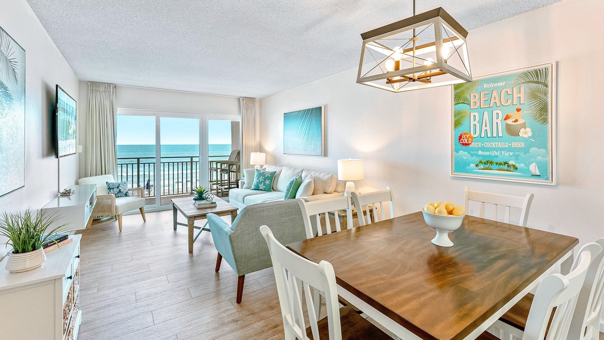 Satellite Beach Condo | Tropical Oceanfront Condo w/Heated Pool & Spacious Balcony Retreat