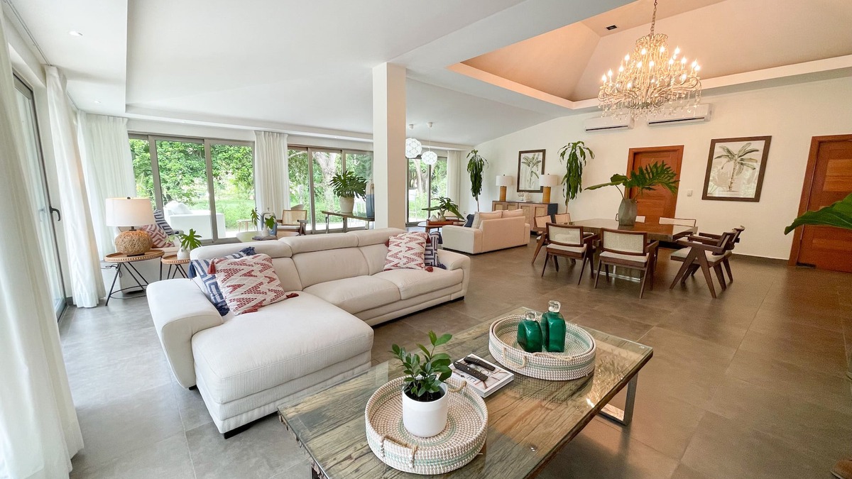 Casa de Campo Villa | !Tropical Villa Steps from the Beach! Golf Cart included from Sept 1 - Oct 31!