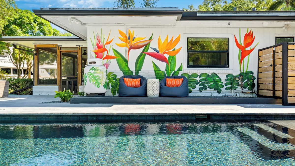 Tarpon River House | Tropical Waterfront Home - Pet Friendly & Heated Pool