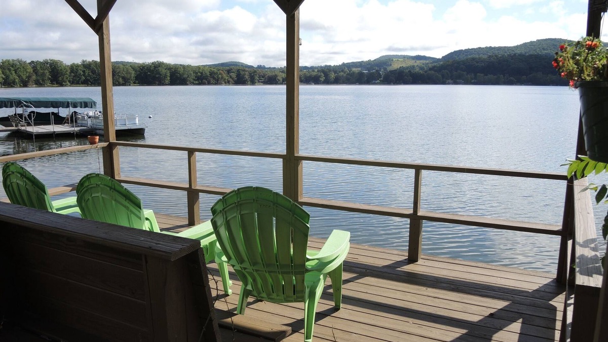 Richfield Springs Apartment | Trout Brook Unit #3, Unique Waterfront, 1 of 3, swimming, fishing, paddle sports