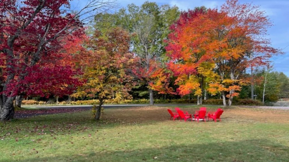 Trout Lake House | Trout Lake-Summer/Fall/Winter- UP near Mackinaw City/Beautiful Landmarks