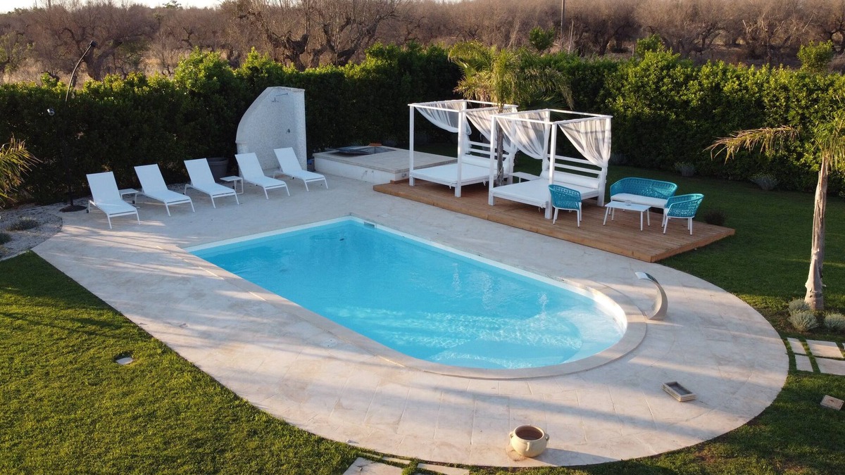 Ugento Villa | Trullo new villa with private heated pool near Salento beaches