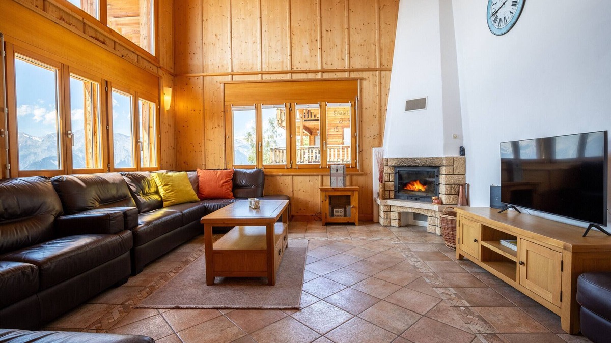 Veysonnaz Ski Chalet | Tschoueilles 014 MOUNTAIN & VIEW - chalet 12 pers