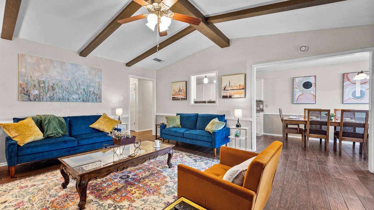 Lubbock House | TTU Gem w/Fireplace & Comfort