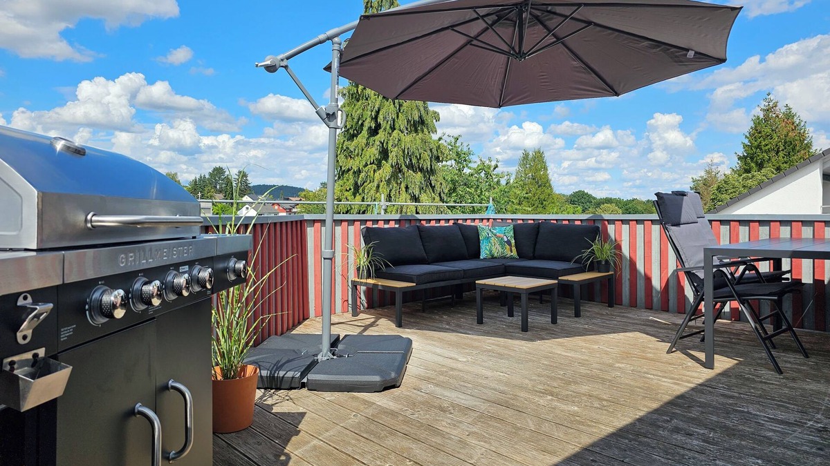 Wehrda Apartment | Tucan - Rooftop Terrace With View, Bbq, Ps4+streaming