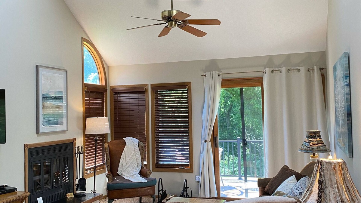 The Galena Territory House | Tucked back on the 1st Tee of the South Course - cozy townhome.