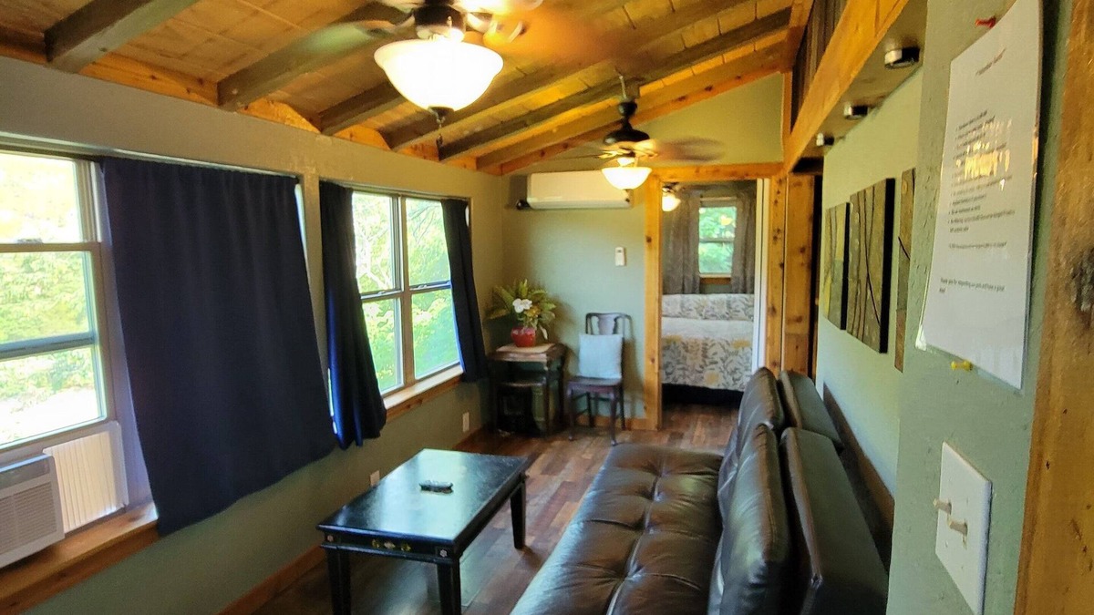 Davis Cabin | Turner Falls Cabin inside Turner Falls Park