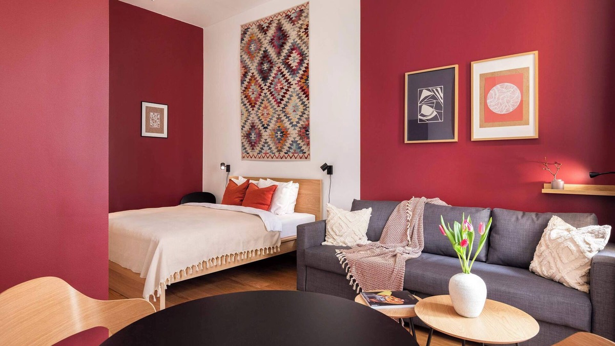 Vinohrady Apartment | TurnKey | Vinohrady Modern Studio with Balcony II