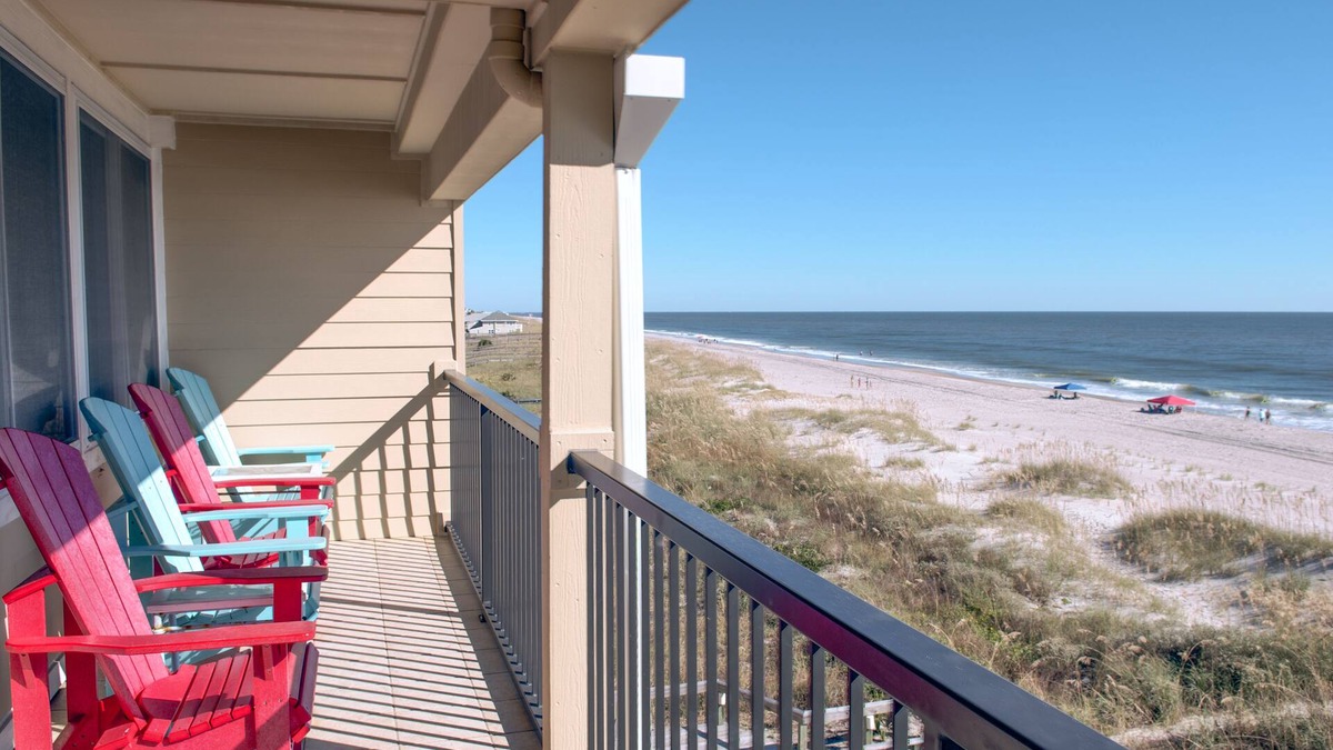 Ocean Cay Condo | Turtle Haven Amelia - Oceanfront, Huge Balcony, Top Floor Views, Steps To Beach