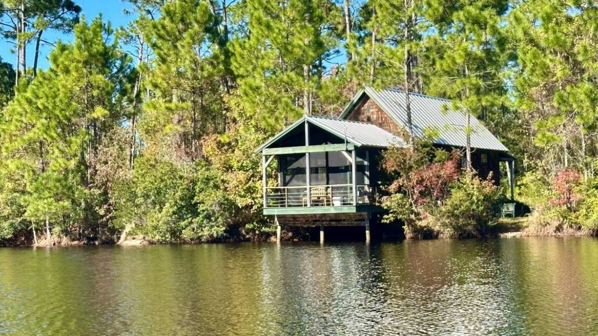 Apalachicola Cabin | Turtle Pond cabin in Apalachicola with WiFi, Pet Friendly, Couples Retreat