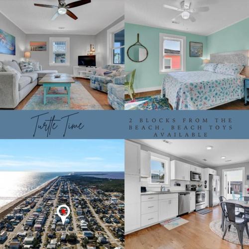 Kure Beach House | Turtle Time- Charming 3BR Getaway Near Kure Beach