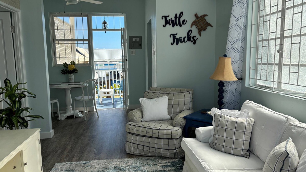 Worthing Apartment | Turtle Tracks: Newly Renovated Seaside Haven