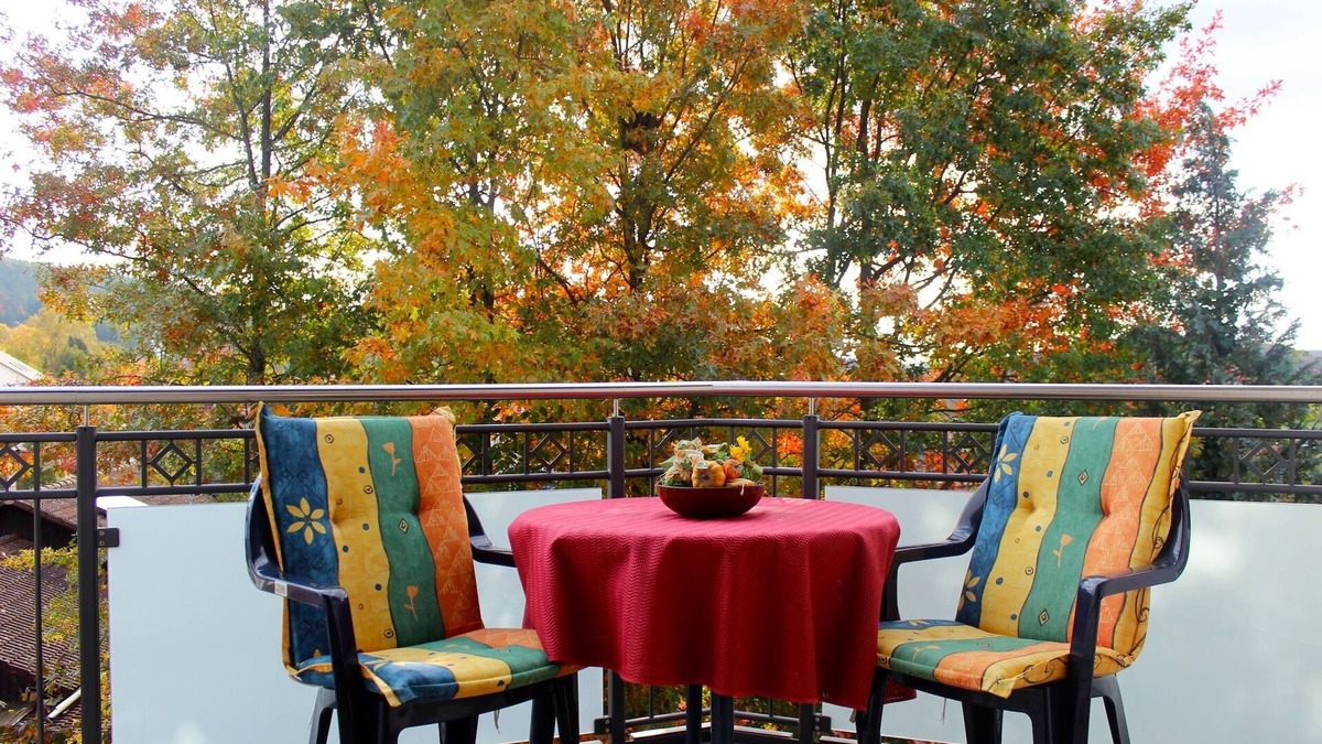 Bad Bocklet Apartment | Tuscany suite (75sqm) with two bedrooms and south-west facing balcony