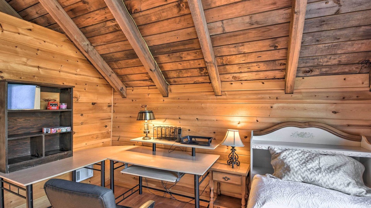 Ellijay Cottage | Twin Pines Hill House - Fire Pit & Mountain View