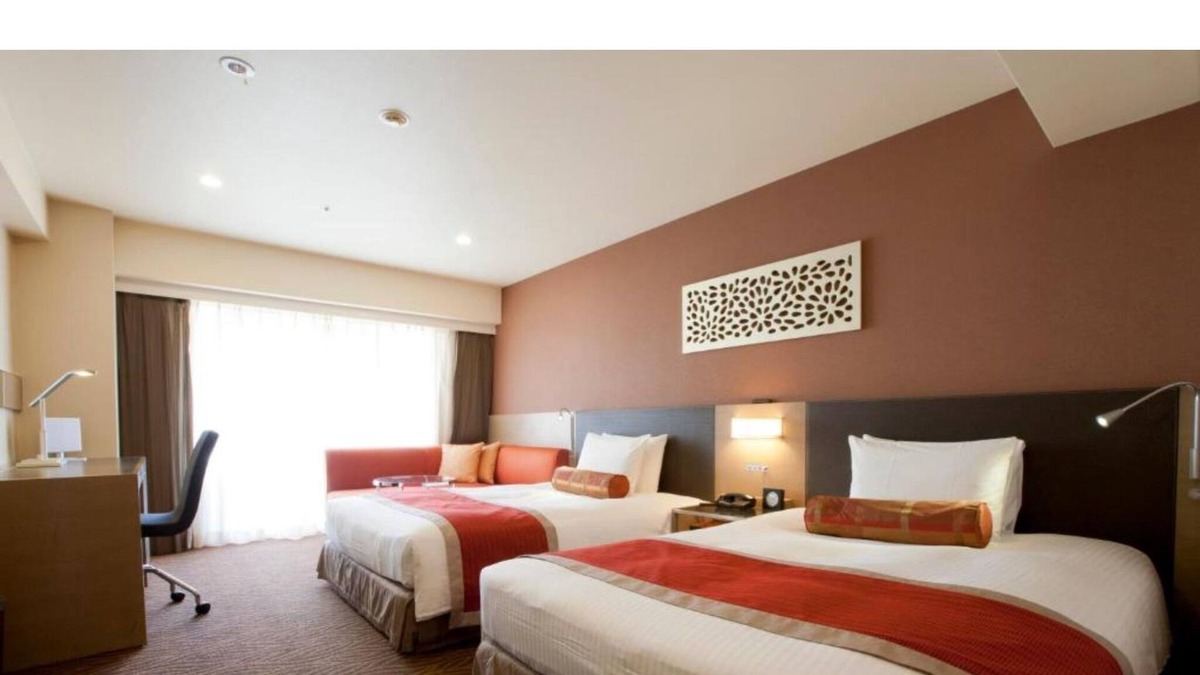 Hatchobori House | Twin room Smoking 27 sqm 140 cm wide bed x 2 | / Chuo-ku Tokyo