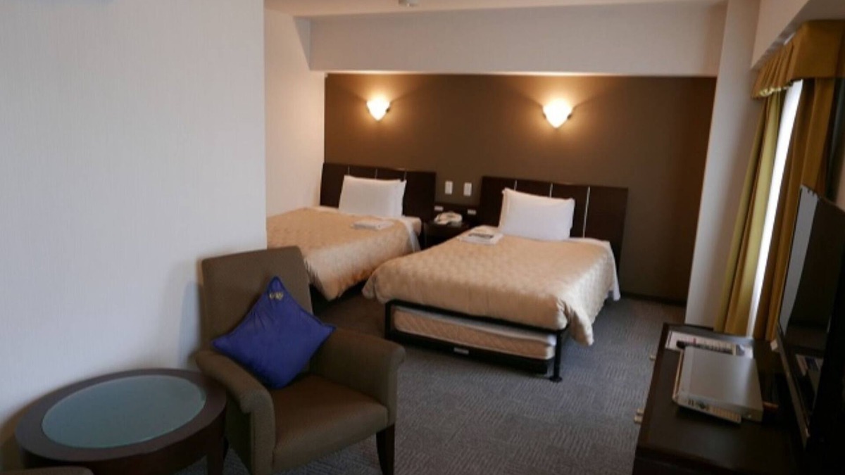 Matsuyama Hotel | Twin room Smoking Spacious 30 sqm With breakfa/Naha Okinawa