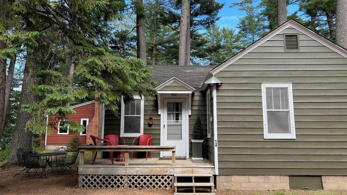 St Germain Cabin | Two 2 bedroom cabin w/AC on Big St Germain Lake