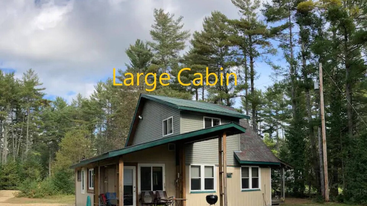 North Hudson Cabin | Two Adirondack cabins with mountain views and river access