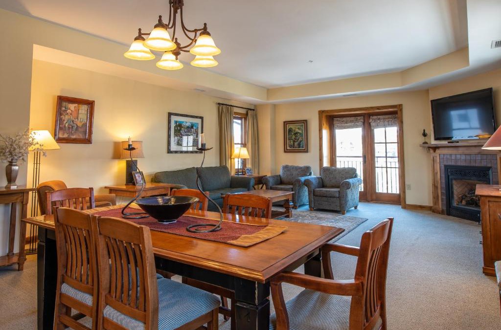 Crested Butte Apartment | Two Bedroom Condo with Balcony over Mountaineer Square - Just Steps from the Slopes! condo