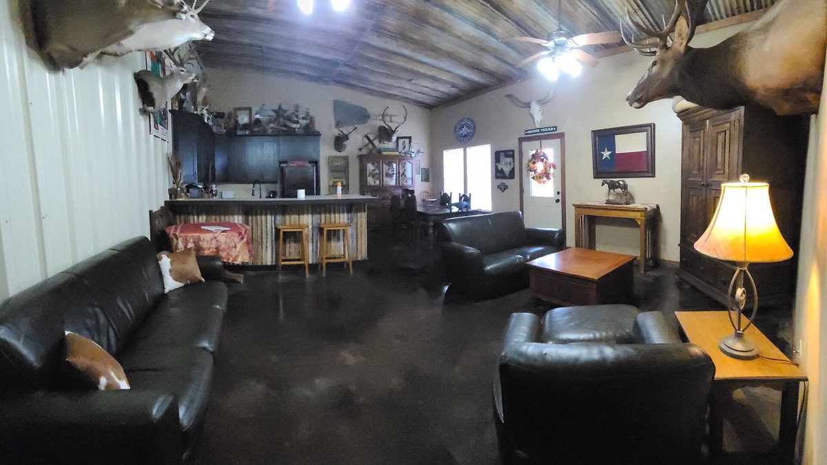 Wichita Falls House | Two Bedroom secluded "Barndominium" just outside of Wichita Falls, TEXAS