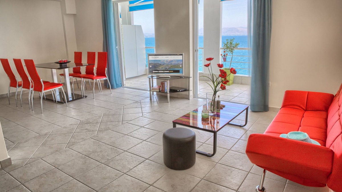 Kiveri Apartment | Two Bedrooms Two Bathrooms Apartment Stanning Sea View Fully Equipped