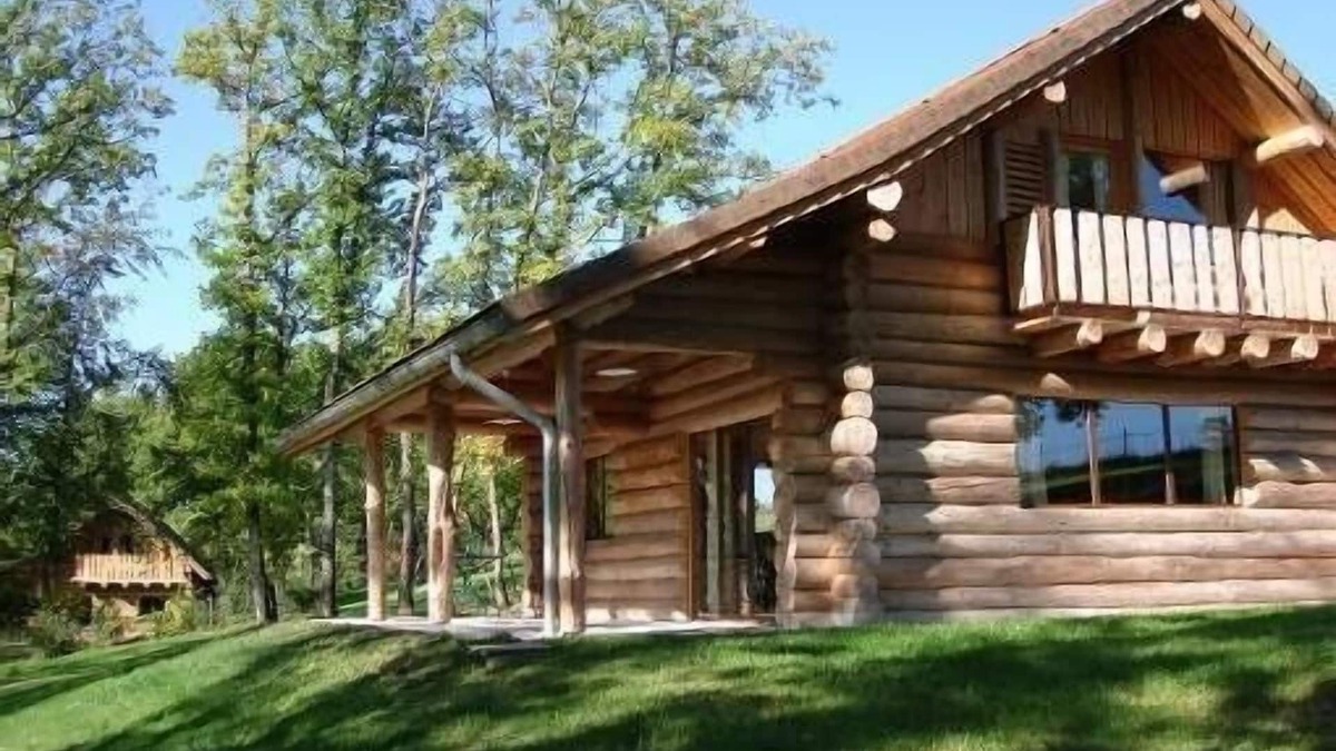 Essoyes House | Two log houses with swimming pool and sauna in Essoyes, Champagne