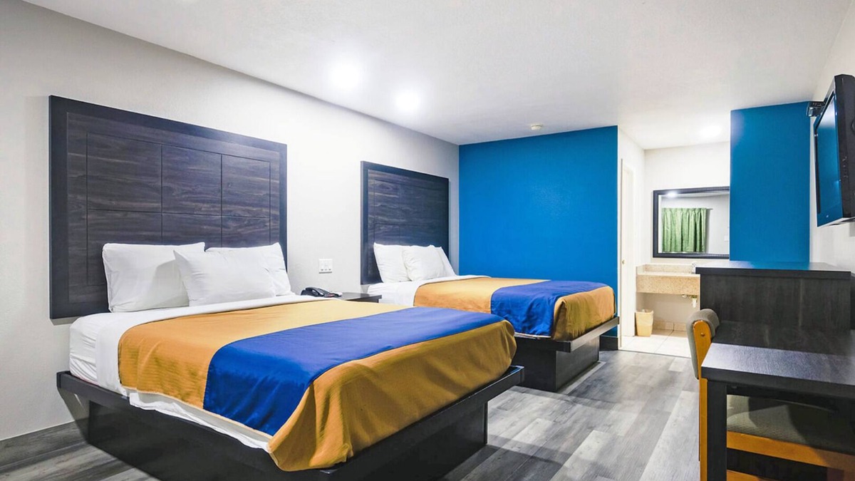 Wharton Hotel | Two Queen Beds Non Smoking Room at Scottish Inns and Suites!