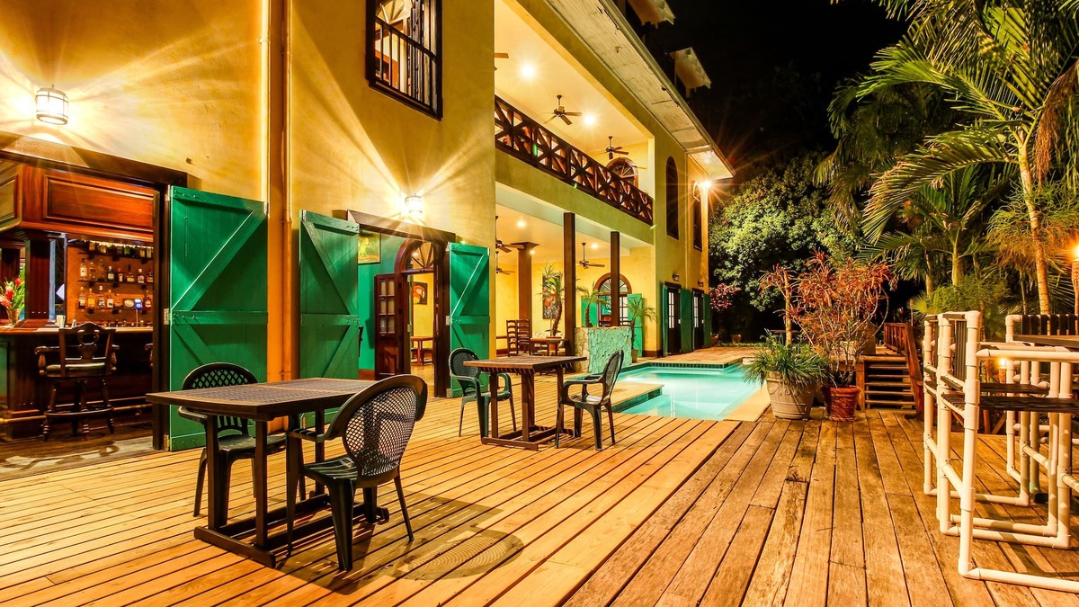 Bullet Tree Falls House | Two Riverfront Suites with Shared Infinity Pool, Balcony Views, WiFi, AC - Dogs OK