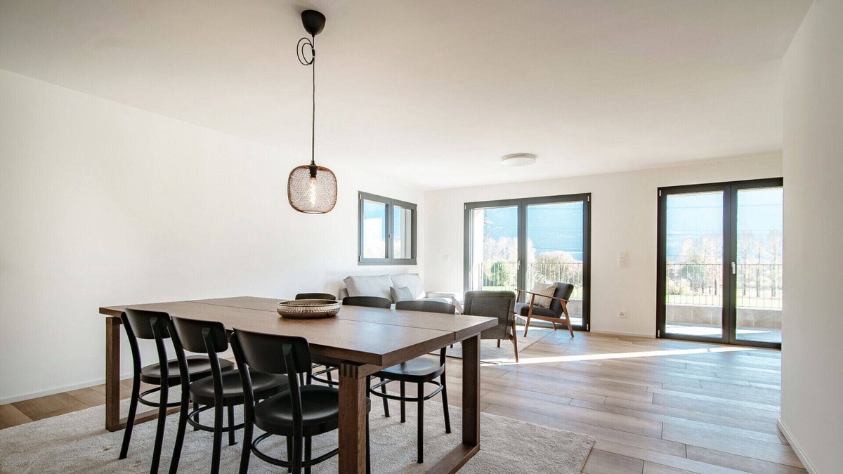 Gudo Apartment | Two-room apartment with a view of the countryside just a few minutes from Bellin