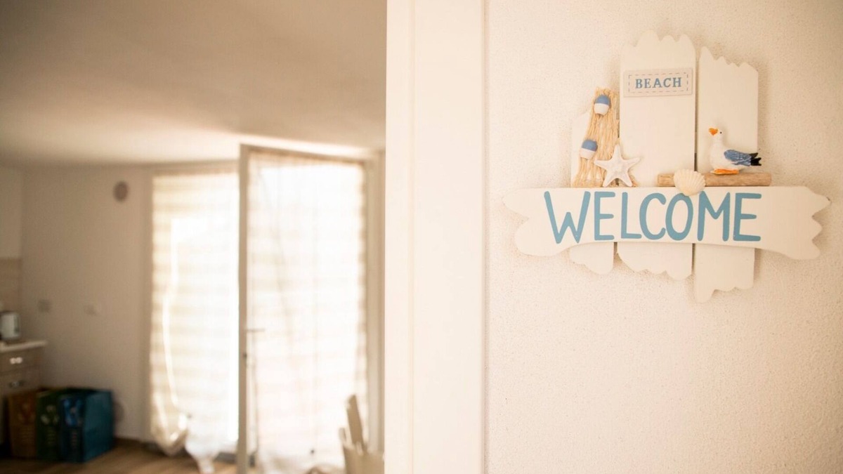 Marinella di Sarzana Apartment | Two-room apartment on the attic floor overlooking the Apuan Alps and the surrounding pine forest