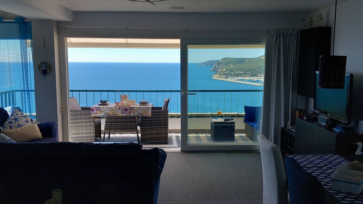 Santiago Apartment | Two sea balconies. WiFi + cable TV + A/C