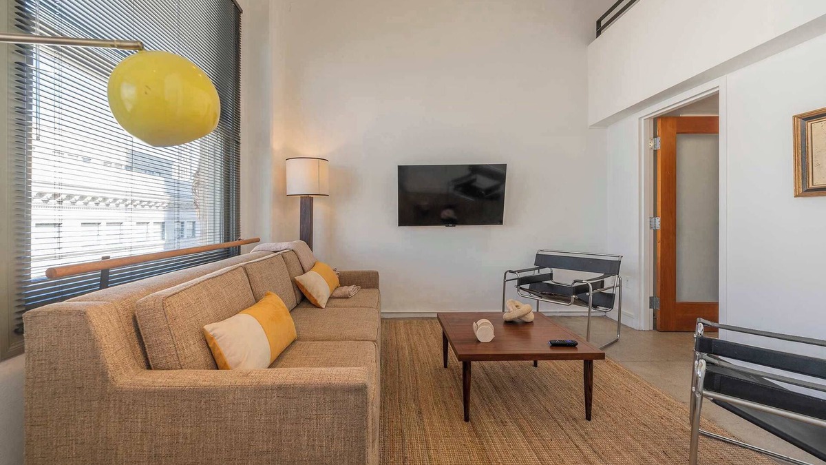 Historic Core Apartment | Two-Story Loft on the 10th Floor in Downtown LA!