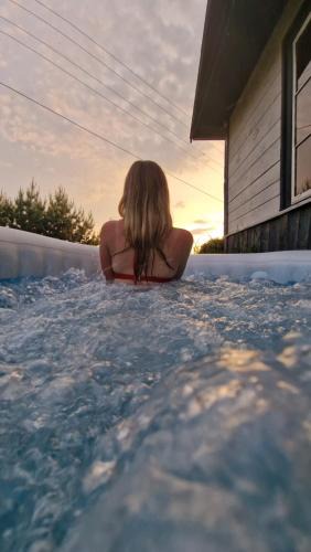 gmina Skierbieszow Apartment | Twoja Stara Chata z Sauną i Jacuzzi