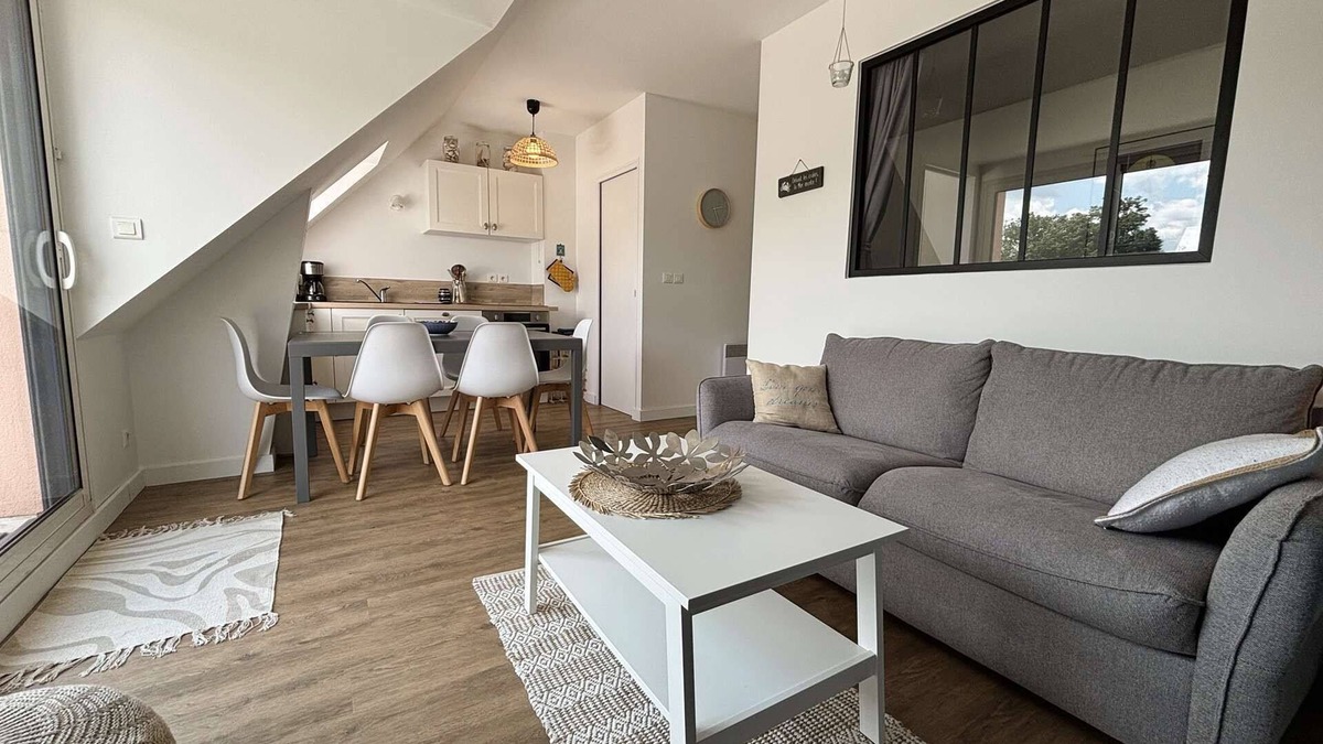 La Foret-Fouesnant Apartment | Ty Amann, overlooking the bay 2* in the heart of Forêt-Fouesnant!