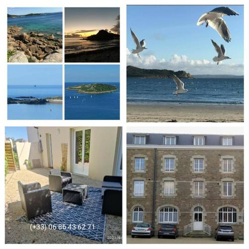 Trebeurden House | TY SAM Bretagne - Bel appartement maison RDC Terrasse T3-T4 proche plages et commerces
