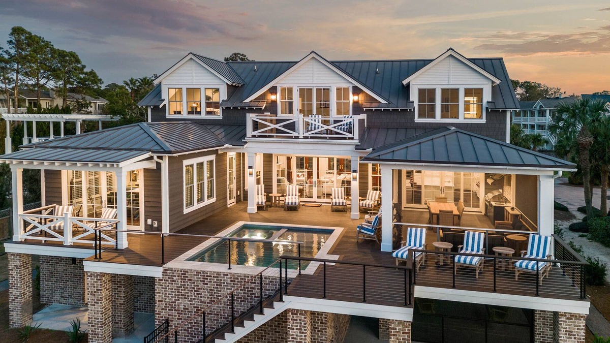 Tybee Island House | Tybee Southern Bell | Luxurious North Beach Home, Private Pool, Oceanfront