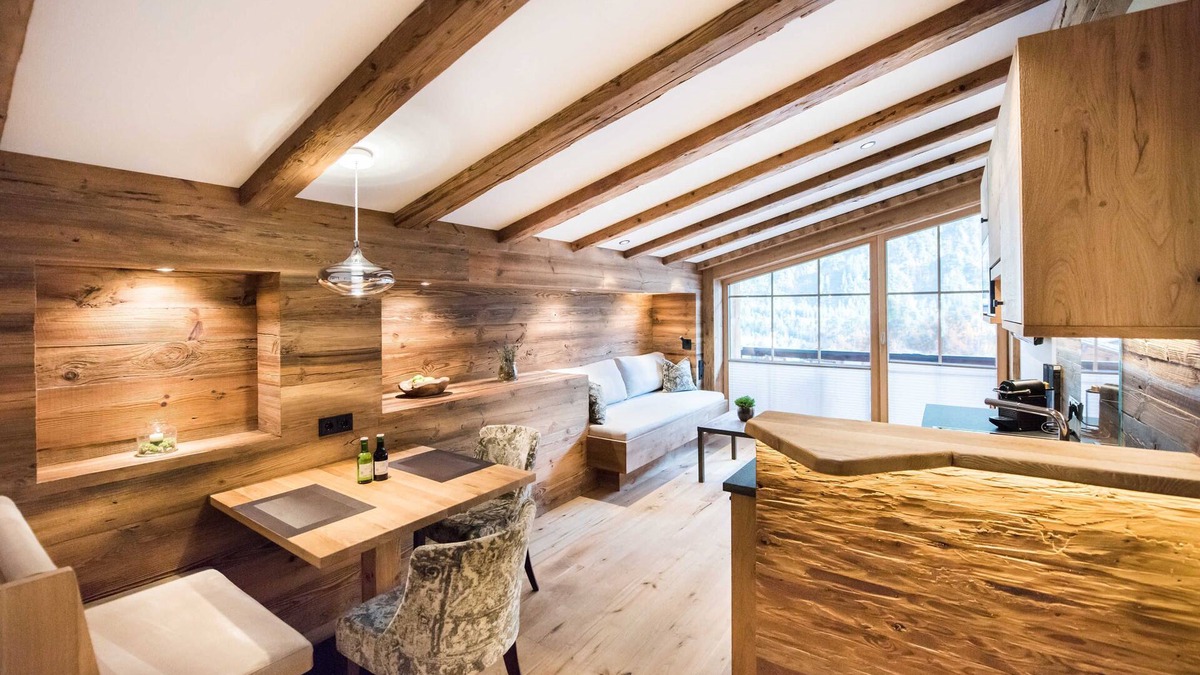 Holzgau Apartment | Typ 3 - 1 Schlafzimmer, DG, 2-3 pax - Pepi's Suites Lechtal Apartments
