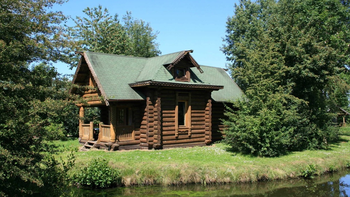 Hechthausen Apartment | Type D7 Karelian log cabin - Geesthof Holiday Park