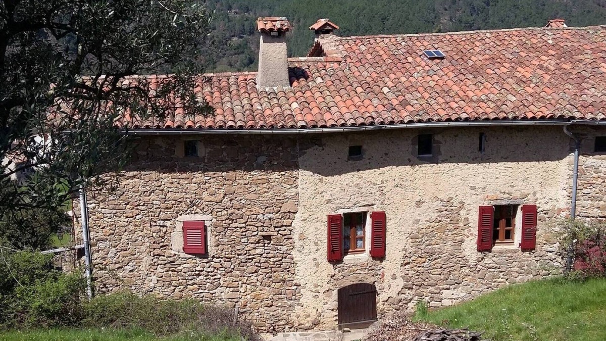 Mialet House | Typical Cevennes house for people with mountain view