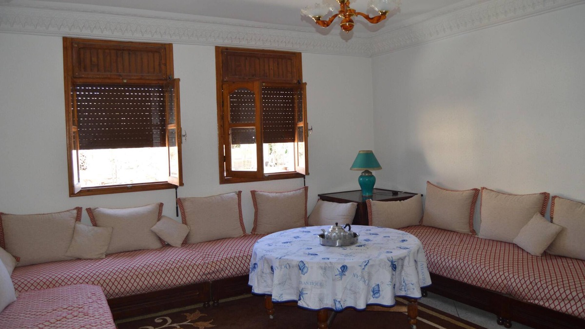Talborjt Apartment | Typical furnished apartment of 100 m2 with 90m2 terrace