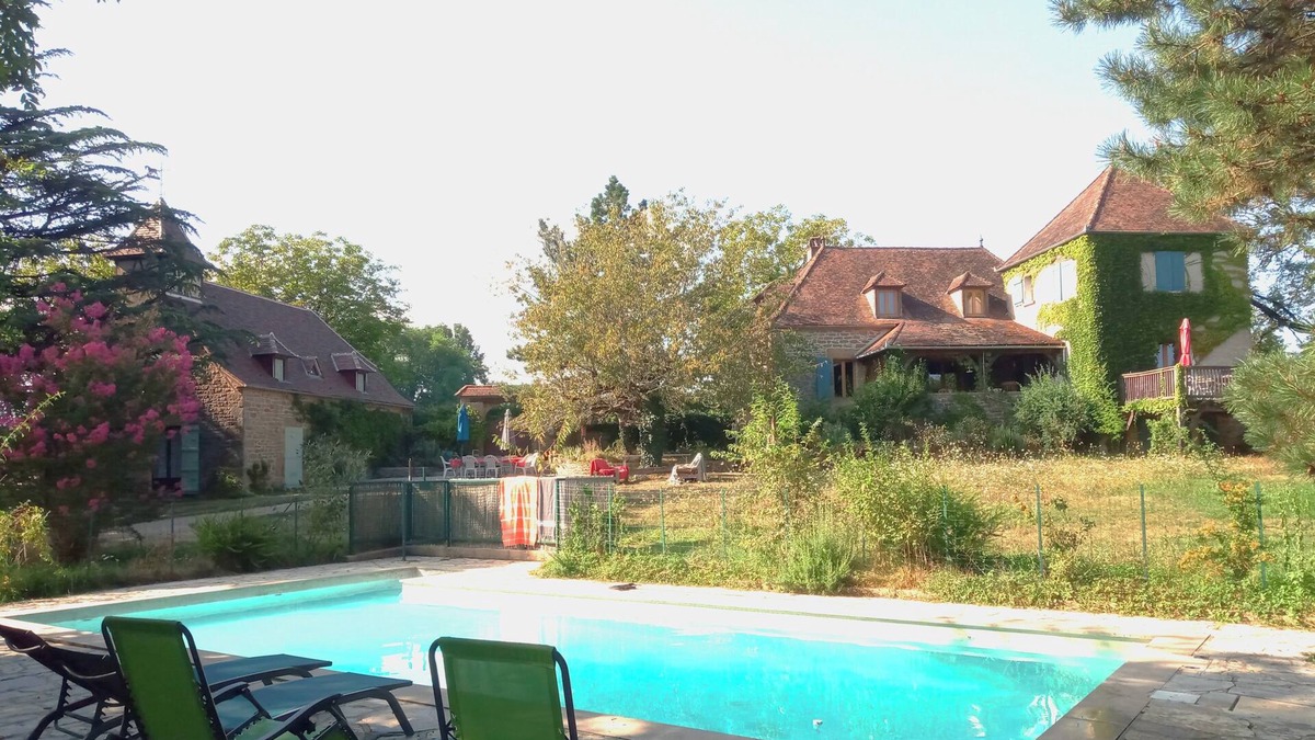 Miers Other | Typical stone houses with pool surrounded by beautiful countryside