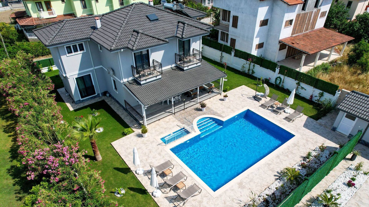 Dalyan City Center Villa | Ultra Luxury Villa with Private Pool - (AQUA VİLLA)