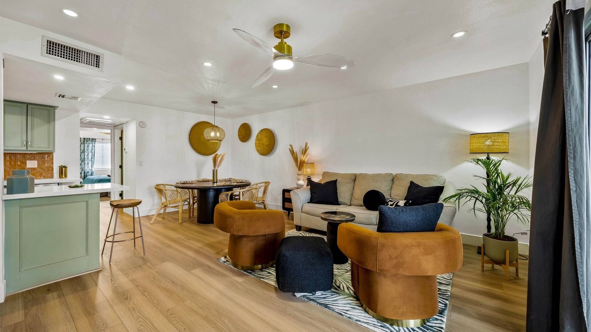Alhambra Condo | Ultra-Modern Luxe Palm Beach–Inspired Condo | Pool |Girls Getaway