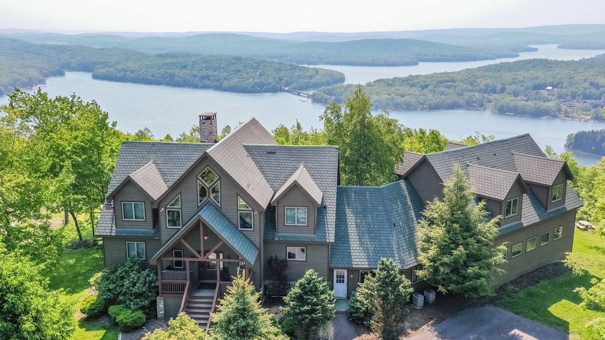 Mountainside House | Under the Stars: Private Indoor & Outdoor Pools, 2 Hot Tubs, & BIG Lake