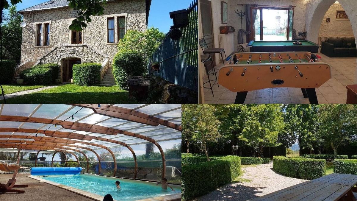 La Cresse House | Une Piscine Chauffée et Couverte Un SPA 6 Places